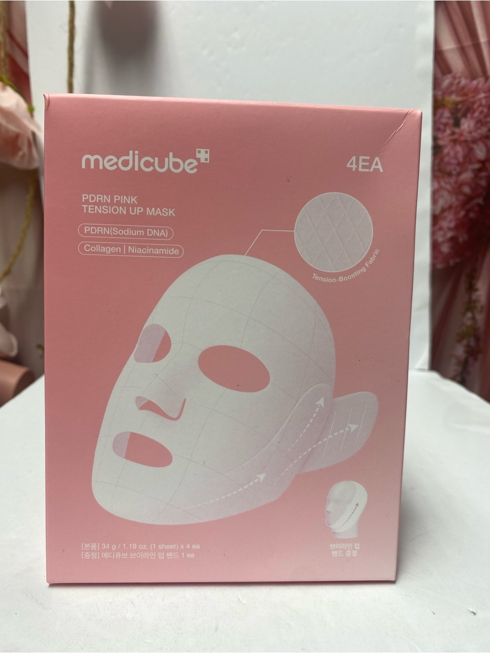 PDRN Pink Tension Up Mask - Pink